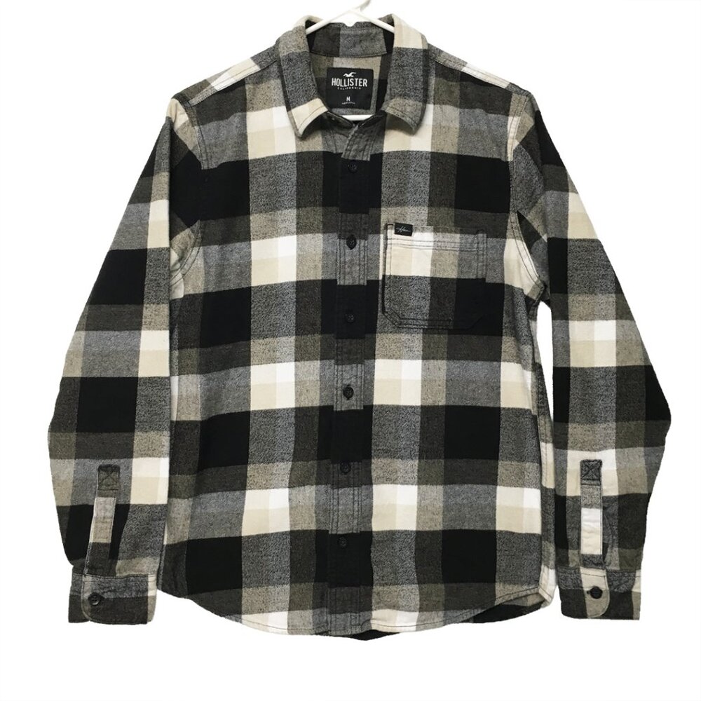 Hollister Men's Flannel Shirt Size M